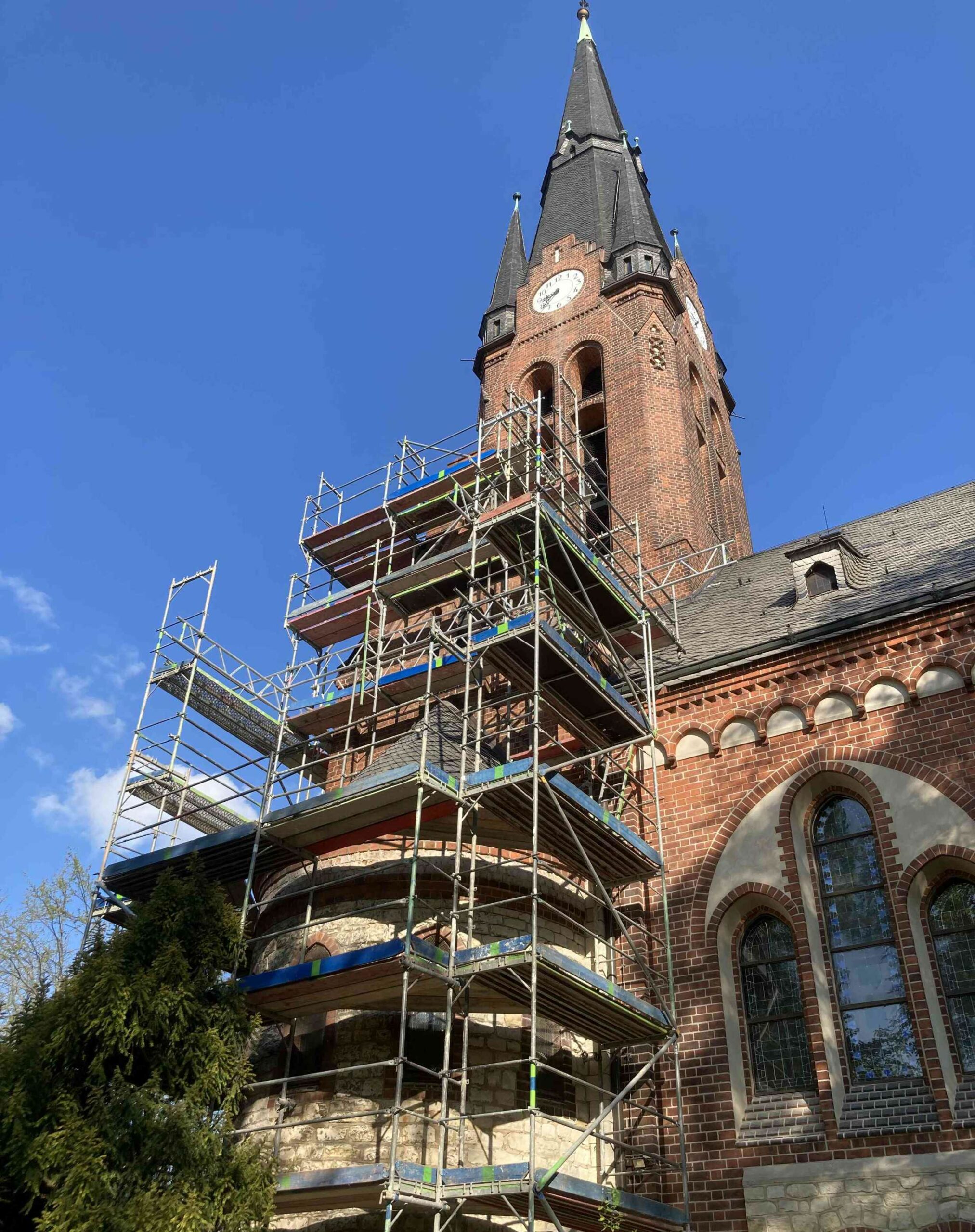 Verklärungskirche sanieren Adlershofer Wahrzeichen erhalten! Neue Informationen zum Baugeschehen
